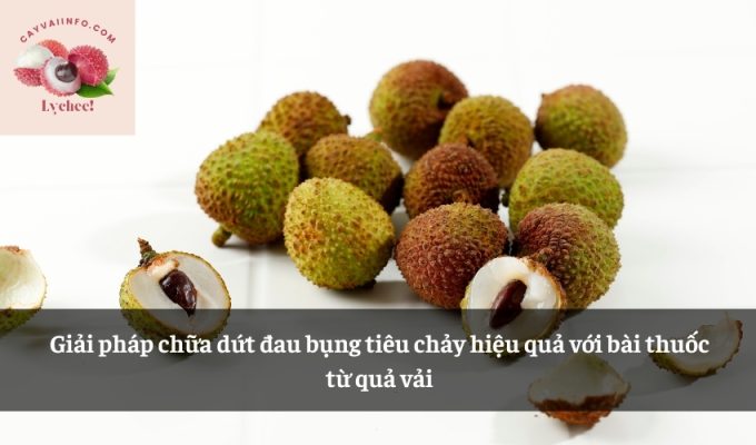 Giải pháp chữa dứt đau bụng tiêu chảy hiệu quả với bài thuốc từ quả vải